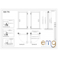 Porte Pivotante 500 TN